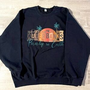 Vintage Outer Banks Sweatshirt (“Pogue Life North Carolina Crewneck”)